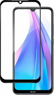 Wozinsky Full Face Tempered Glass Μαύρο (Redmi Note 8T)