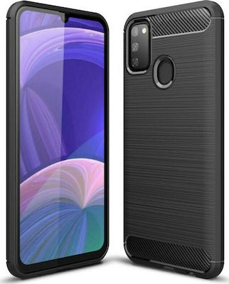 Carbon Fiber Brushed Μαύρο (Galaxy M21)