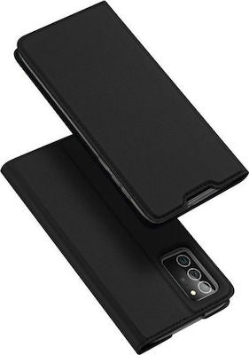 Dux Ducis Skin Pro Book Δερματίνης Μαύρο (Galaxy Note 20)
