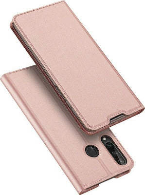 Dux Ducis Skin Pro Book Δερματίνης Ροζ Χρυσό (Huawei Y6p)