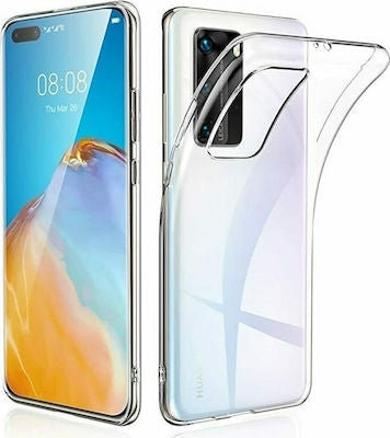 Back Cover Σιλικόνης 0.5mm Διάφανο (Huawei P40)