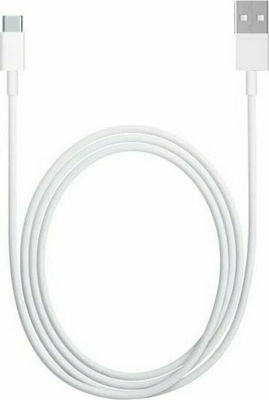 Xiaomi Regular USB 2.0 Cable USB-C male - USB-A male Λευκό 1m (SJV4102TY) Bulk