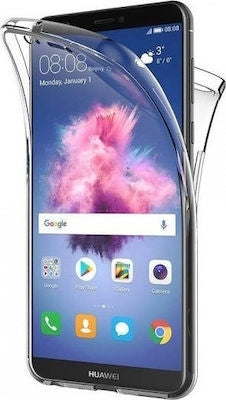 360 Full Cover Σιλικόνης Διάφανο (Huawei P Smart 2019)