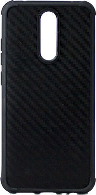 Roar Armor Carbon Back Cover Πλαστικό Μαύρο (Redmi 8)