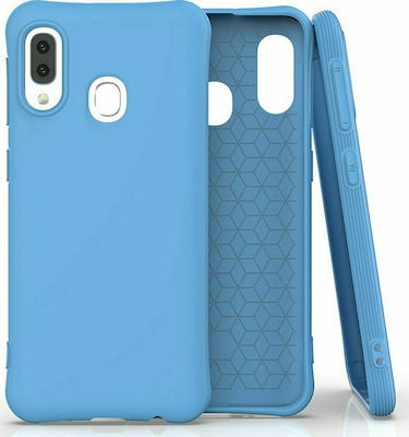 Hurtel Soft Back Cover Σιλικόνης Μπλε (Galaxy A20e)