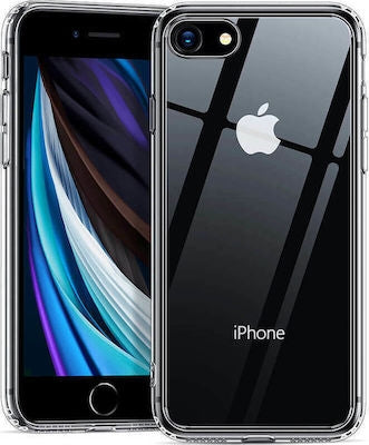 Forcell Antibacterial Back Cover Σιλικόνης Διάφανο (iPhone 8/7 Plus)