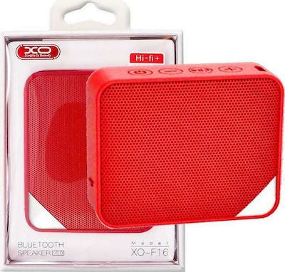 XO F16 Αδιάβροχο Ηχείο Bluetooth με 4 ώρες Λειτουργίας Red