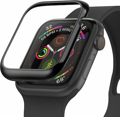 Ringke Bezel Styling Πλαστική Θήκη σε Μαύρο χρώμα για το Apple Watch 44mm