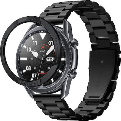Spigen Chrono Shield Προστατευτικό Bezel σε Μαύρο χρώμα για το Galaxy Watch 3 45mm