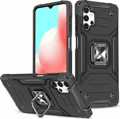 Wozinsky Ring Armor Back Cover Συνθετική Ανθεκτική Μαύρο (Galaxy A32 5G)