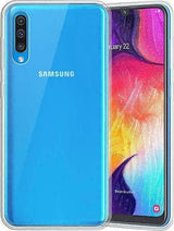 Forcell Antibacterial Back Cover Σιλικόνης Διάφανο (Galaxy A50)