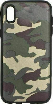 Forcell Moro Back Cover Δερματίνης Green (iPhone X / Xs)