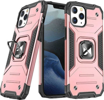 Wozinsky Ring Armor Back Cover Πλαστικό Ανθεκτική Ροζ (iPhone 13 mini)