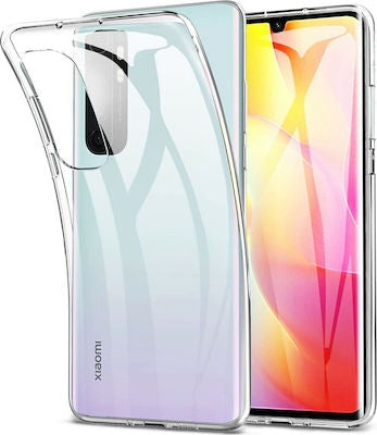 Forcell Antibacterial Back Cover Σιλικόνης Διάφανο (Xiaomi Mi 10 Lite)