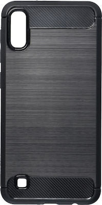 Carbon Back Cover Σιλικόνης Μαύρο (Galaxy A22 5G)