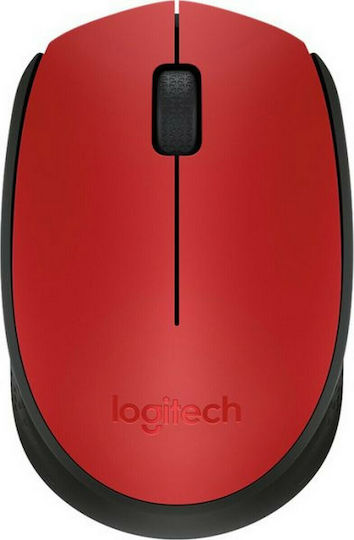 Logitech M171 Ασύρματο Mini Ποντίκι Κόκκινο
