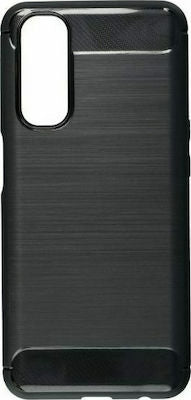 Carbon Back Cover Πλαστικό Μαύρο (Realme C21)