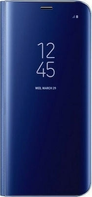 Book Δερματίνης Ανθεκτικό Μπλε (Galaxy S21 FE 5G)