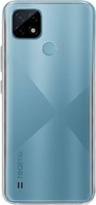 Back Cover Σιλικόνης Διάφανο (Realme C21)