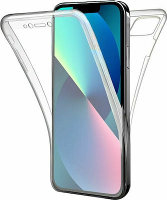 360 Full Cover Πλαστικό / Σιλικόνης Διάφανο (iPhone 13 mini)