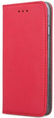 Xiaomi Redmi Note 10 Pro Flexi Book Θήκη Βιβλίο Stand - Red