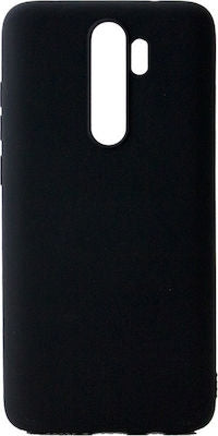 Forcell Silicone Lite Back Cover Σιλικόνης Μαύρο (Redmi Note 8 Pro)