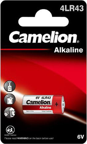 Camelion Αλκαλική Μπαταρία 4LR43 6V 1τμχ
