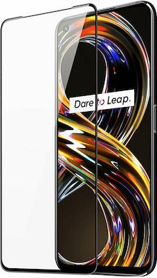Dux Ducis 9D Full Face Tempered Glass Μαύρο (Realme 8i)