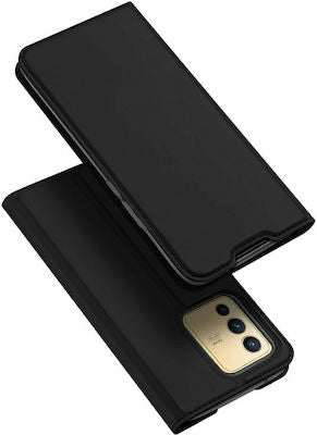 Dux Ducis Skin Pro Book Δερματίνης Μαύρο (Vivo V23 5G)