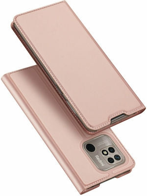 Dux Ducis Skin Pro Book Δερματίνης Ροζ (Redmi 10C)