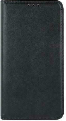 Smart Book Δερματίνης / Σιλικόνης Μαύρο (Realme C31)