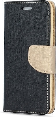 Oem Θήκη Βιβλίο Fancy Για Samsung Galaxy A54 5G Μαύρο - Χρυσό