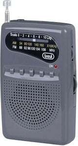 Trevi RA 710 B Mini Ραδιοφωνάκι Γκρι