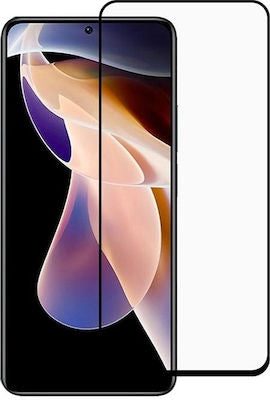 Full Glue Full Face Tempered Glass Μαύρο (Poco M4 Pro 5G)