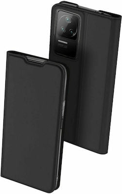Dux Ducis Skin Pro Book Δερματίνης Μαύρο (Poco F4 5G)