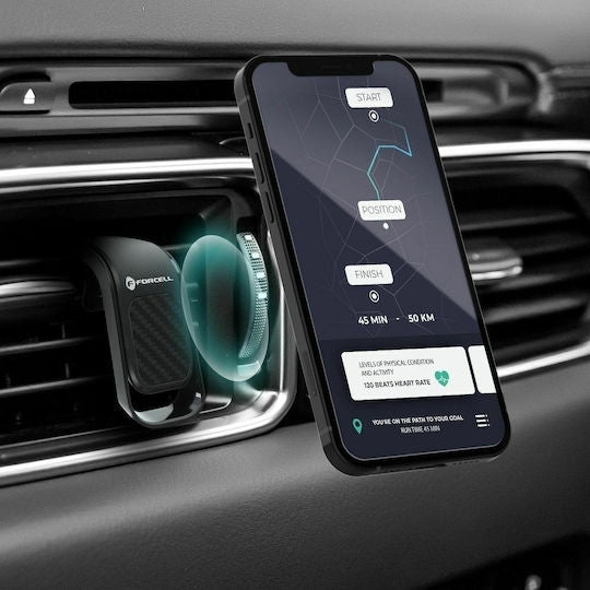 Forcell Βάση Κινητού Αυτοκινήτου Carbon B060 με Μαγνήτη