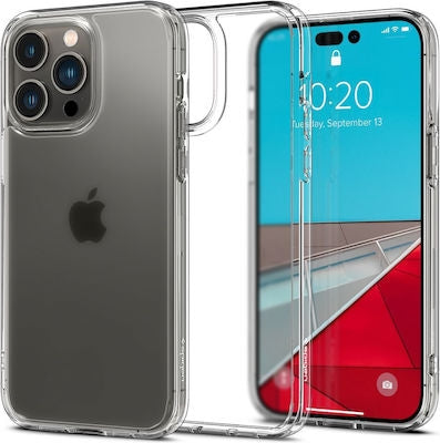 Spigen Ultra Hybrid Back Cover Πλαστικό / Σιλικόνης Frost Clear (iPhone 14 Pro)