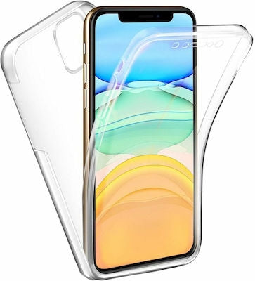 Forcell 360 Full Cover Πλαστικό / Σιλικόνης Διάφανο (iPhone 13 Pro)