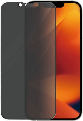 PanzerGlass Ultra-Wide Fit Privacy Full Face Tempered Glass Μαύρο (iPhone 14)