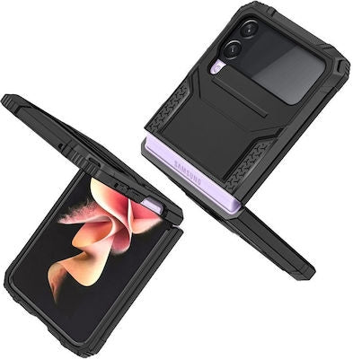 Forcell Nitro Book Πλαστικό Ανθεκτική Μαύρο (Galaxy Z Flip4)