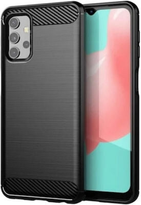 Forcell Carbon Back Cover Σιλικόνης Μαύρο (Galaxy A32 4G)