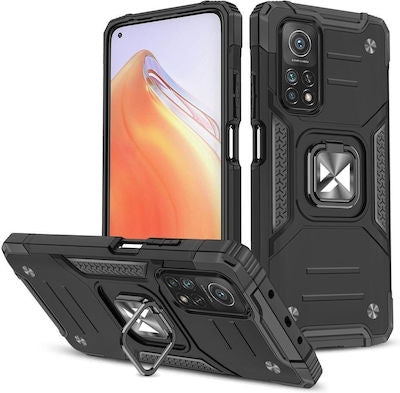 Wozinsky Ring Armor Back Cover Πλαστικό Μαύρο (Poco M4 Pro 5G / Redmi Note 11s 5G)
