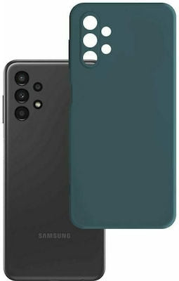 Matt Back Cover Σιλικόνης Dark Green (Galaxy A13 4G)