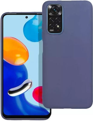 Matt Back Cover Σιλικόνης Μπλε (Redmi Note 11 / 11S 4G)