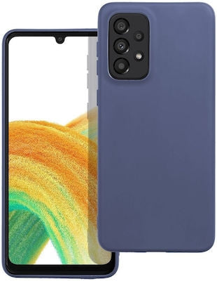 Matte Back Cover Σιλικόνης Μπλε (Galaxy A52 / A52s)