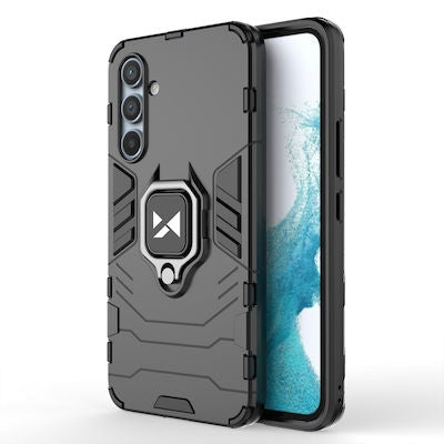 Wozinsky Ring Armor Back Cover Πλαστικό Ανθεκτική Μαύρο (Galaxy A54)