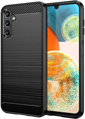 Hurtel Flexible Carbon Back Cover Σιλικόνης Μαύρο (Samsung Galaxy A14 5G)