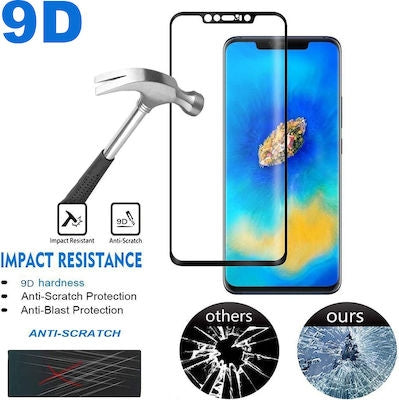 9D Full Glue Tempered Glass Μαύρο (Galaxy A34)