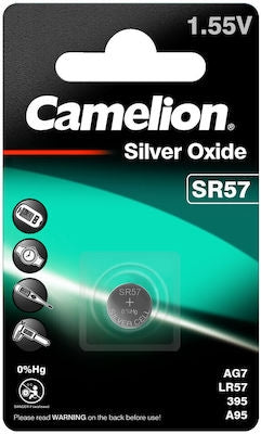 Camelion G7/395 Μπαταρία Silver Oxide Ρολογιών SR57 1.55V 1τμχ