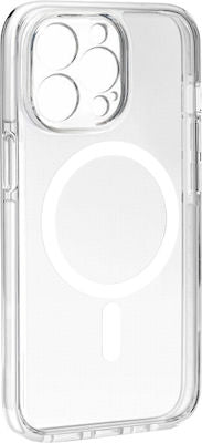 Mag Back Cover Σιλικόνης Διάφανο (iPhone 15 Pro)